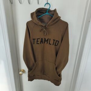 Men's Hooded Sweatshirt in Brown